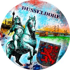 Dsseldorfer Collagebild der Galerie Klipp-Art