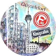 Collagebild Dsseldorf Kunstgalerie Klipp-art
