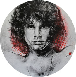Jim Morrison pop art duesseldorf klipp-art