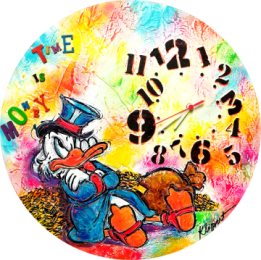 pop art Dagobert Duck comics kunst galerie klipp-art silvia klippert